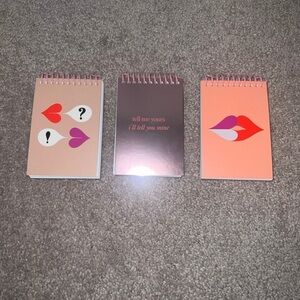 Kate Spade Mini Notepads (set of 3) new in package